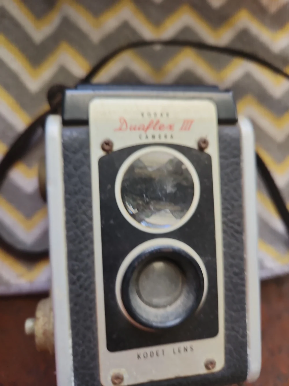 Kodak Duaflex III Black and Silver TLR Camera